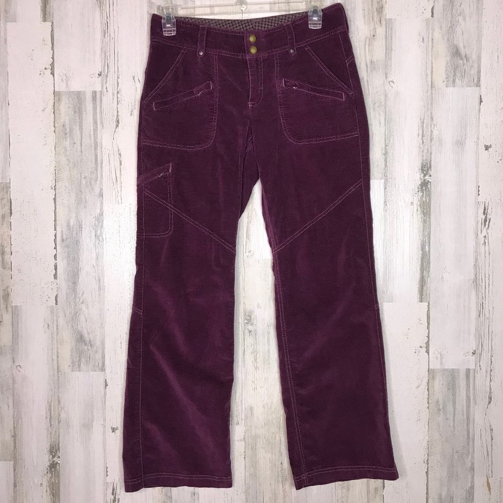 Athleta Duster velvet cargo pants